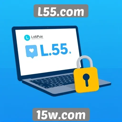 Avaliação de segurança no site L55.com